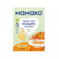 ДП мамако крем-суп на козьем молоке из тыквы 150г