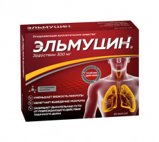 Эльмуцин капс. 300мг №20