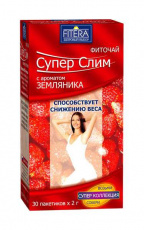 Фиточай Супер слим ти земляника 2г №30