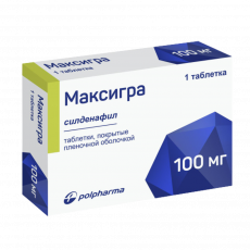 Максигра 100 мг N1 таблетки