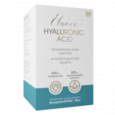 Эланс гиалуроновая кислота elance hyaluronic acid капс. 499мг N30