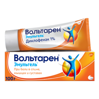 Вольтарен Эмульгель 1% 100 г гель