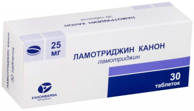 Ламотриджин Канон таб. 25мг №30