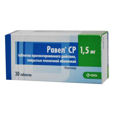 Равел СР 1,5 мг N30 таблетки