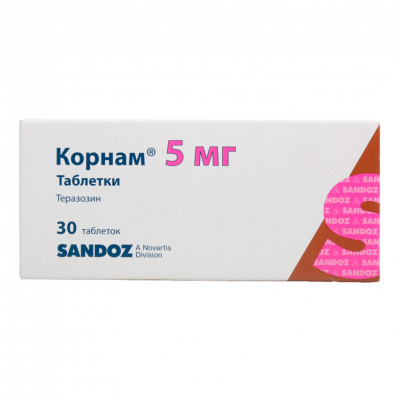 Корнам таб. 5мг №30