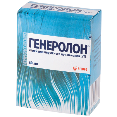Генеролон 5% 60 мл спрей для наружного применения