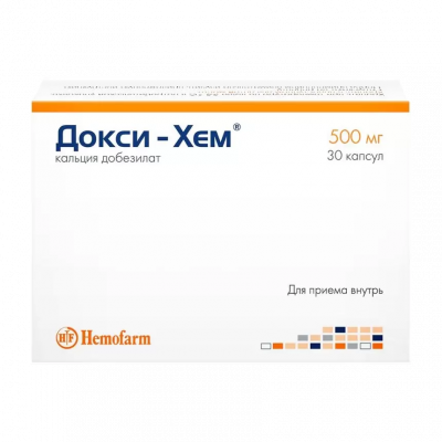 Докси-Хем 500 мг N30 капсулы