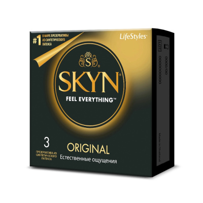 Презервативы life styles skyn original гладкие №3