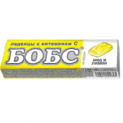 Бобс Медово-лимонные леденцы 35 г