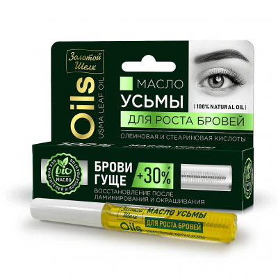 Золотой шелк масло усьмы д/роста бровей 7мл