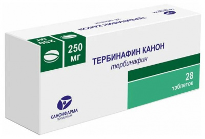 Тербинафин таб. 250мг №28