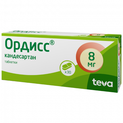 Ордисс таб. 8мг №30