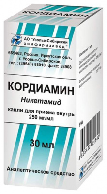 Кордиамин капли внутр. 30мл
