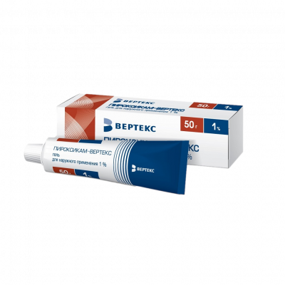 Пироксикам-Верте гель 1% 50г