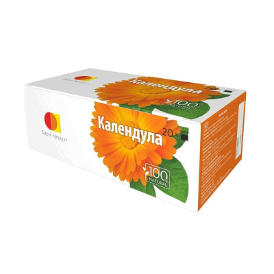 Календула цветки 1,5г №20