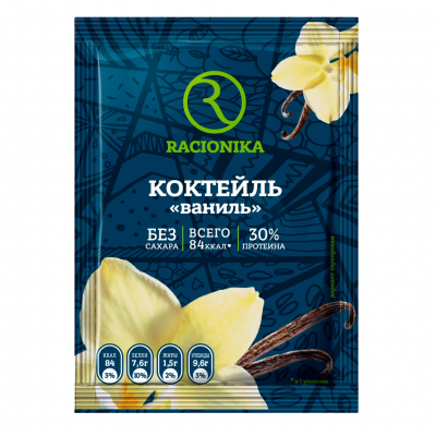 Рационика диет коктейль д/коррекции веса ваниль плюс саше 25г