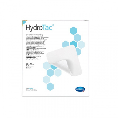 Повязка Гидротак/hydrotac губчатая 20х20см №3