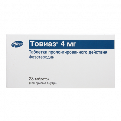 Товиаз таб.пролонг. 4мг №28