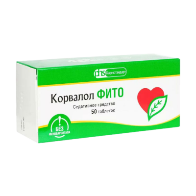 Корвалол фито таб. №50
