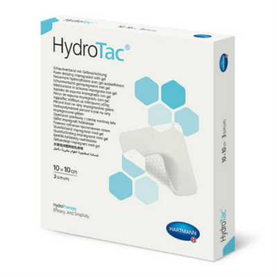 Повязка Гидротак/hydrotac губчатая 10х10см №3  (685 8310)