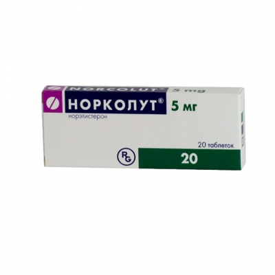 Норколут 5 мг N20 таблетки