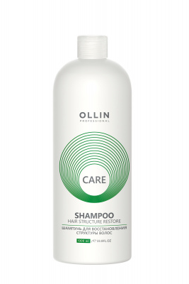 Оллин/ollin care шампунь д/восстановления структуры волос  1л
