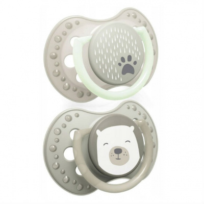 Канпол lovi пустышка силикон buddy bear 3-6мес N2 (22/864)