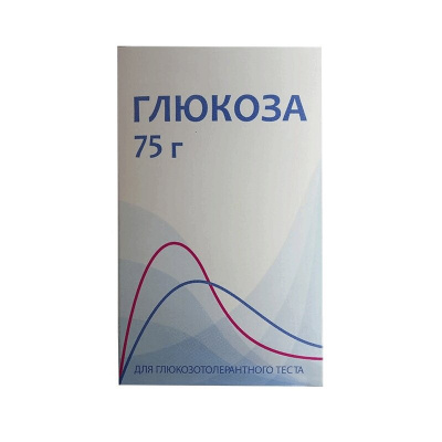 Глюкоза пор. д/глюкозотолерантного теста 25г №3  (75г)