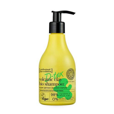 Натура сиберика hair evolution шампунь d-tox super детокс 250мл