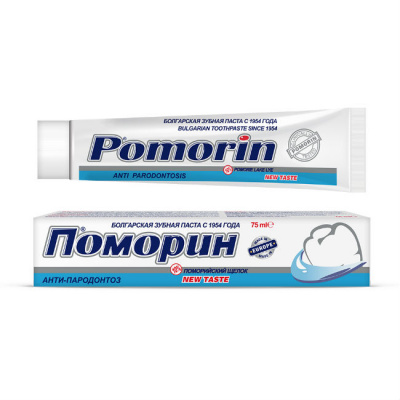 З/паста Поморин анти-пародонтоз б/фтора 75мл