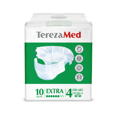 Подгузники Терезамед экстра 4-XL №10