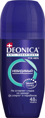 Деоника/deonica д/мужчин део-ролик невидимый 50мл