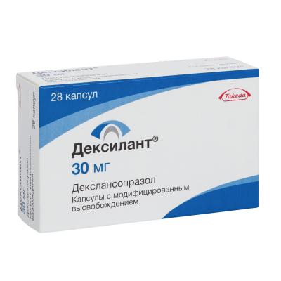 Дексилант 30 мг N28 капсулы