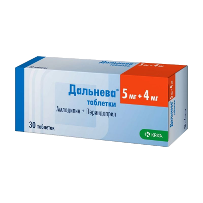 Дальнева 5 мг+4 мг N30 таблетки