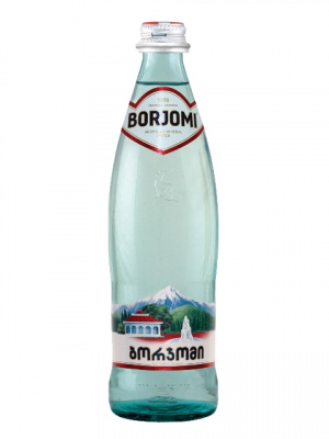 Вода минеральная Боржоми 500мл  (стекло)