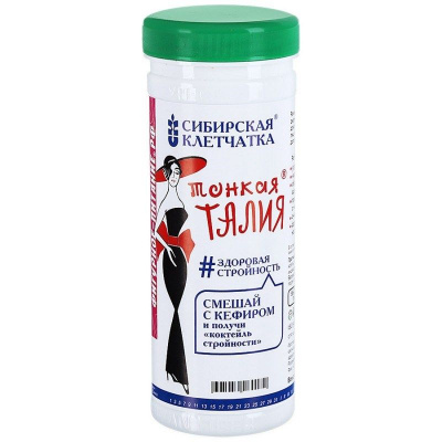 Клетчатка сибирская тонкая талия 170г