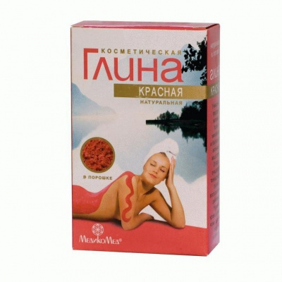 Глина красная косметическая 100 г