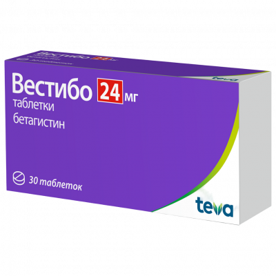 Вестибо 24 мг N30 таблетки
