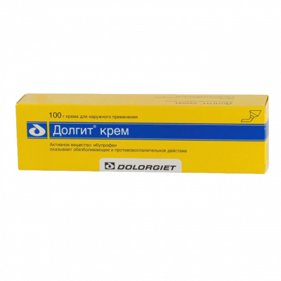 Долгит 5% 100 г крем для наружного применения
