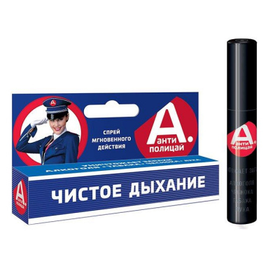 Антиполицай спрей для полости рта 10 мл