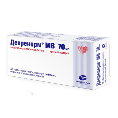 Депренорм МВ 70 мг N30 таблетки