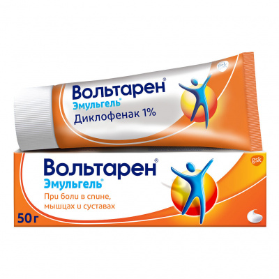 Вольтарен Эмульгель 1% 50 г гель