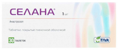 Селана таб. п.п.о. 1мг №30