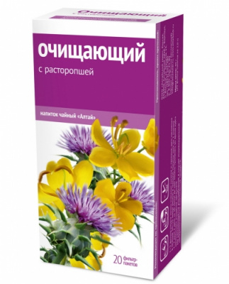 Фиточай Алтай N35 очищающий с расторопшей 2г №20