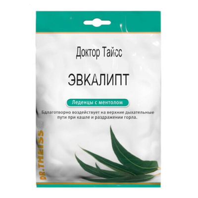 Тайсс Леденцы Эвкалипт ментол 50 г