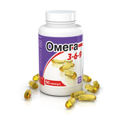 Омега-3-6-9 капс. 1600мг  №90