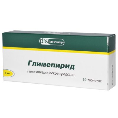 Глимепирид таб. 3мг №30