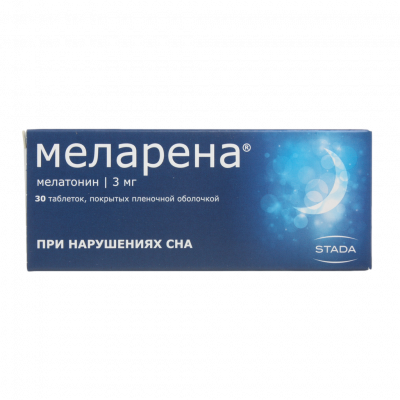 Меларена 3 мг N30 таблетки