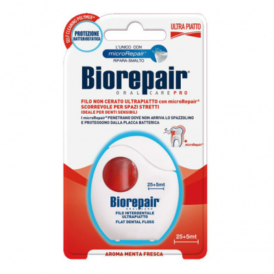 Биорепейр/biorepair з/нить ультра-плоская б/воска 30м