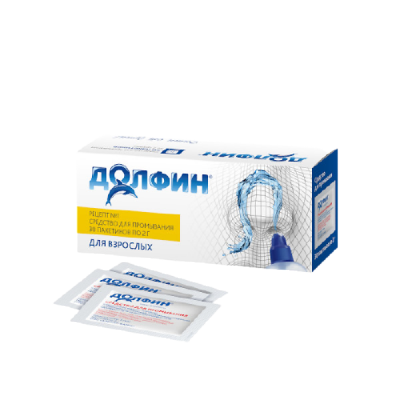 Долфин ср-во д/промывания носа шиповник-солодка 2г №30  (рецепт N1)